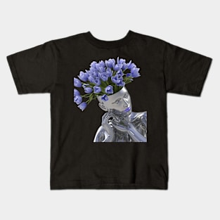 Flower Metal Girl Kids T-Shirt